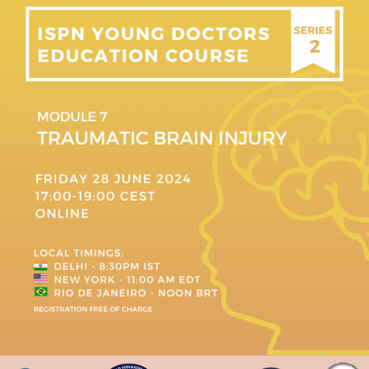 ISPN Young doctors education course – Module 7 – Traumatic brain injury