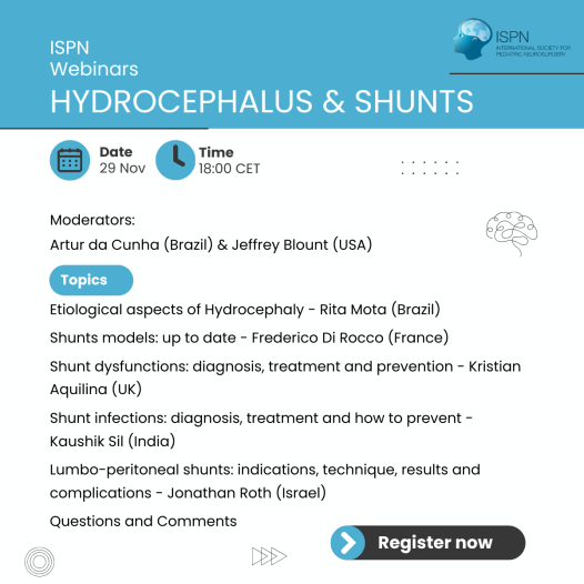 ISPN Webinar – Hydrocephalus & shunts