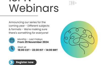 Introducing our new format – ISPN Webinars