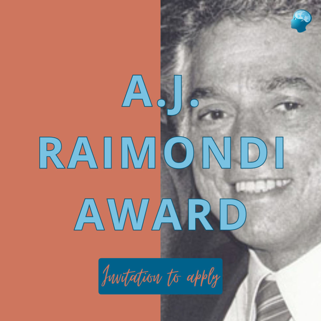 Apply for this year’s A.J. Raimondi Award