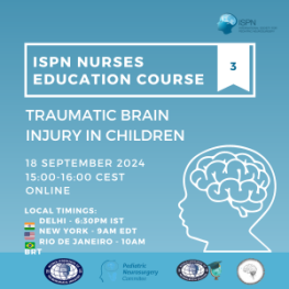 ISPN Nurses education course – Module 3 – Traumatic Brain Injury in Children