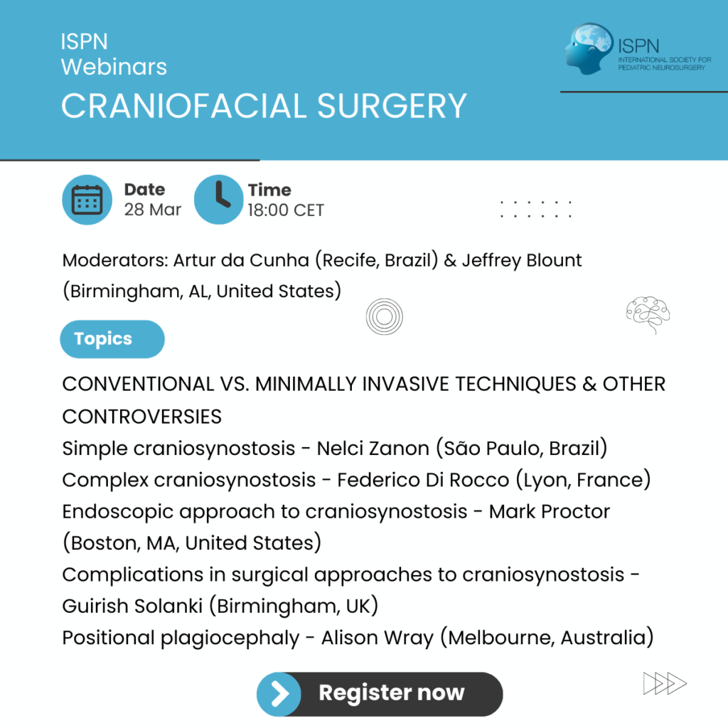 ISPN Webinar – Craniofacial surgery