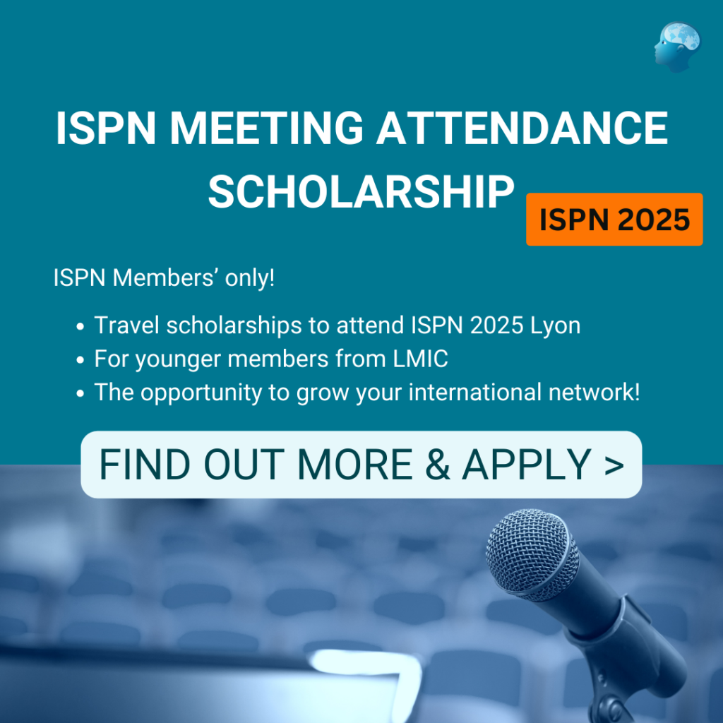 ISPN 2025 meeting attendance scholarships – Open for applications