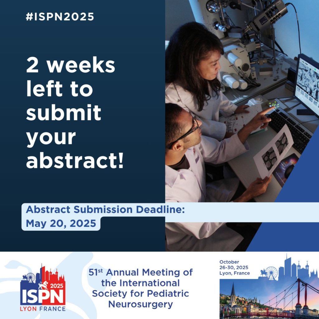 2 weeks remaining to submit your abstract for ISPN 2025!
