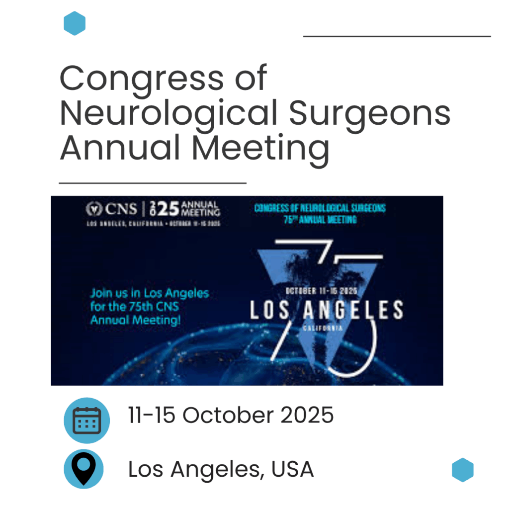 Congress of Neurological Surgeons – Annual Meeting