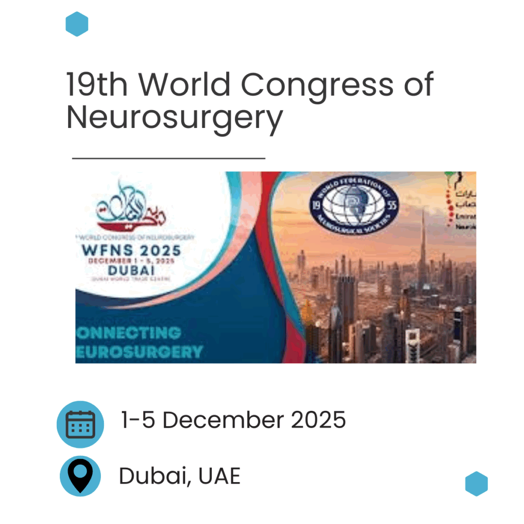 19th World Congress of Neurosurgery
