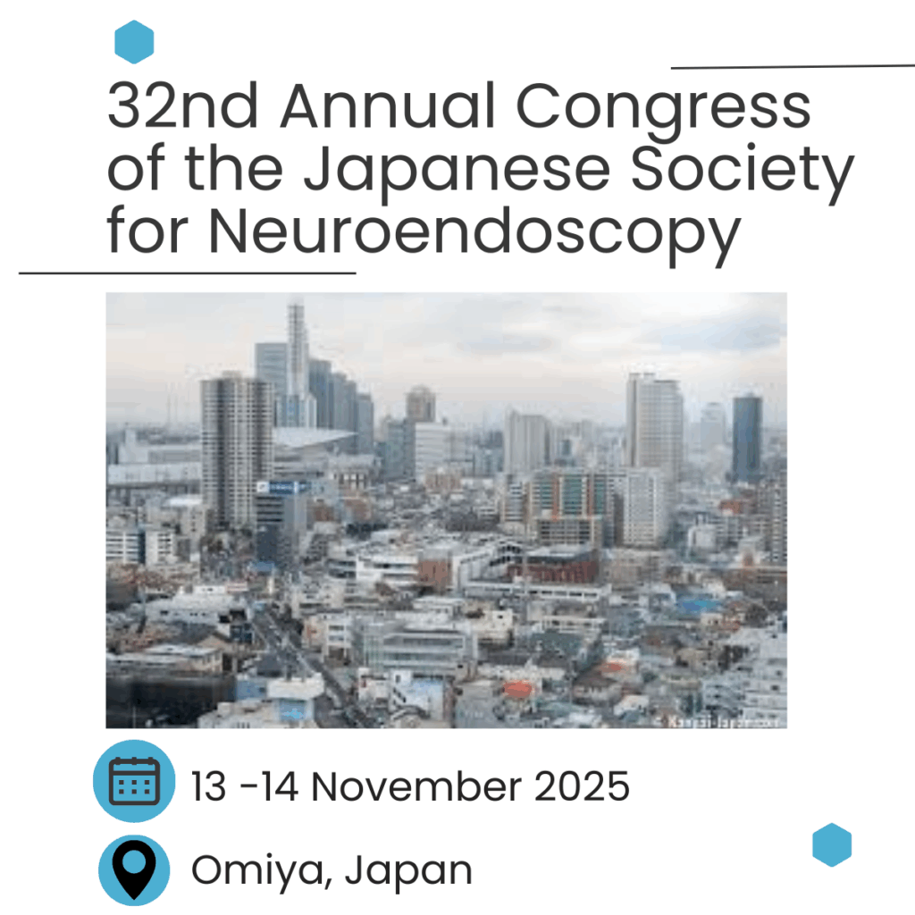 32nd Annual Congress of the Japanese Society for Neuroendoscopy