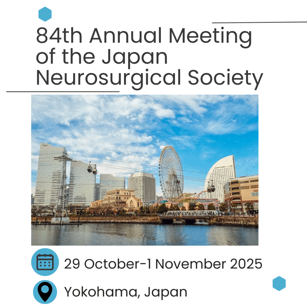 84th Annual Meeting of the Japan Neurosurgical Society