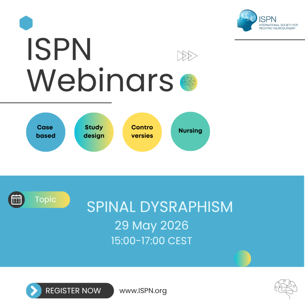 29 May 2026 ISPN Webinar – Spinal Dysraphism