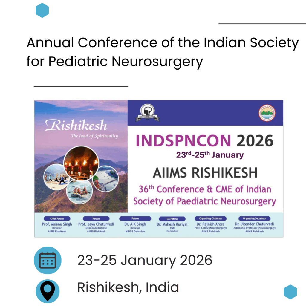 Annual Conference of the Indian Society for Pediatric Neurosurgery
