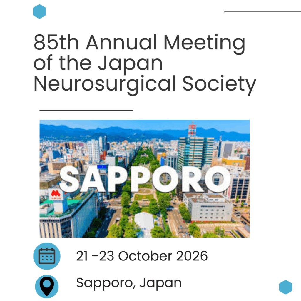 85th Annual Meeting of the Japan Neurosurgical Society