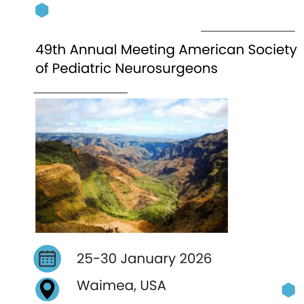 49th Annual Meeting American Society of Pediatric Neurosurgeons
