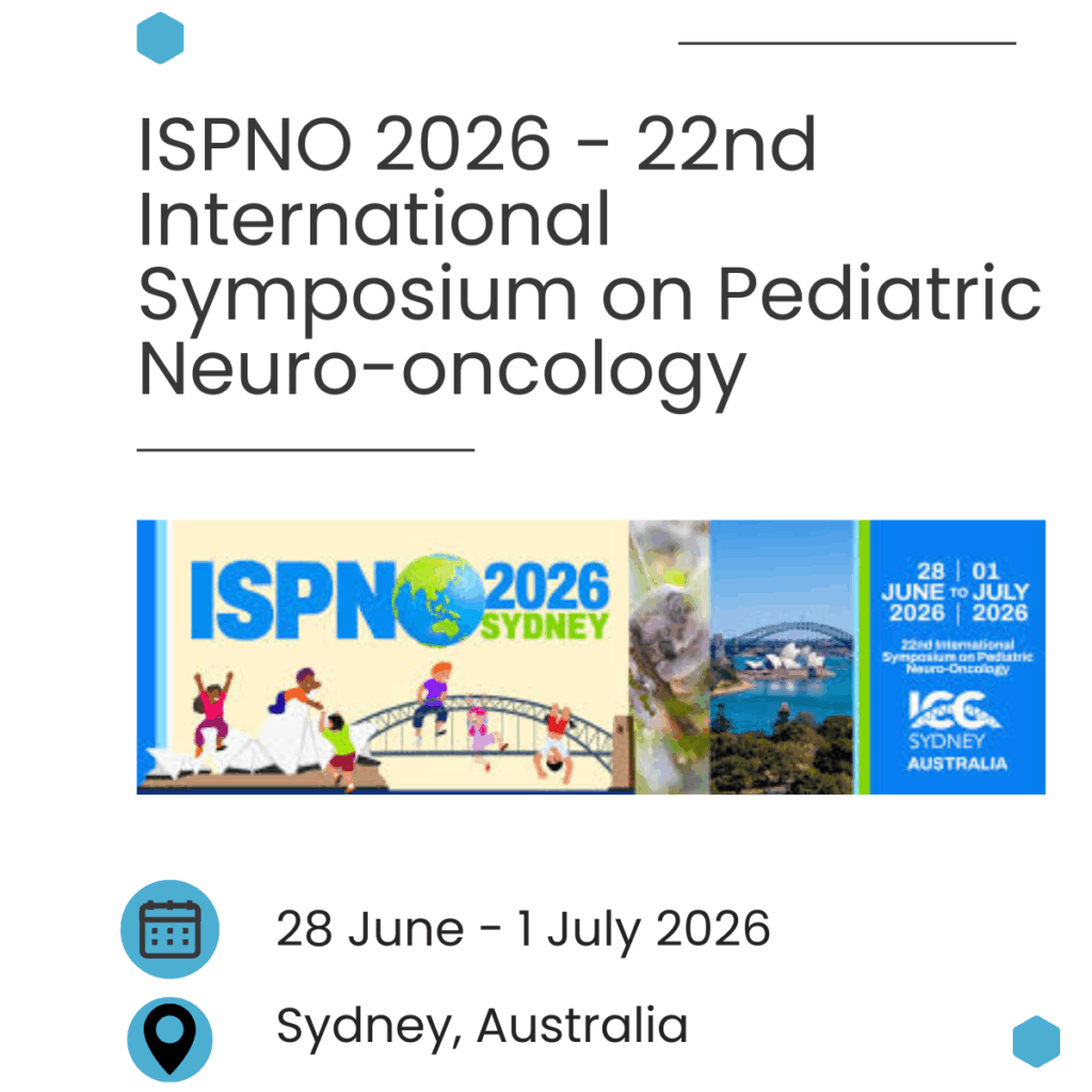 ISPNO 2026 – 22nd International Symposium on Pediatric Neuro-oncology