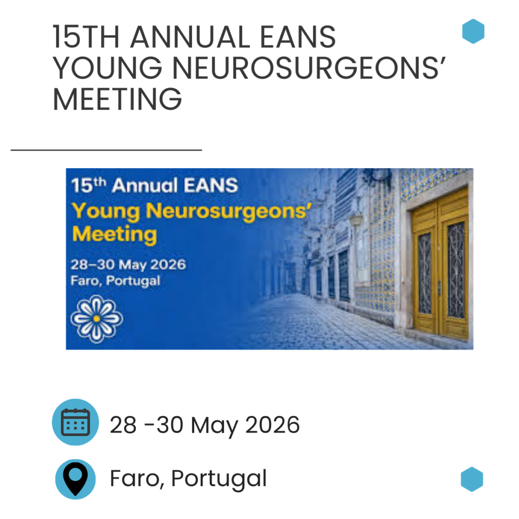 15TH ANNUAL EANS YOUNG NEUROSURGEONS’ MEETING