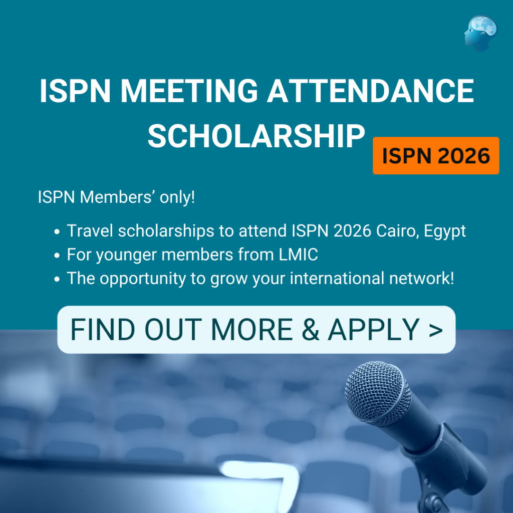 ISPN 2026 meeting attendance scholarships – Open for applications