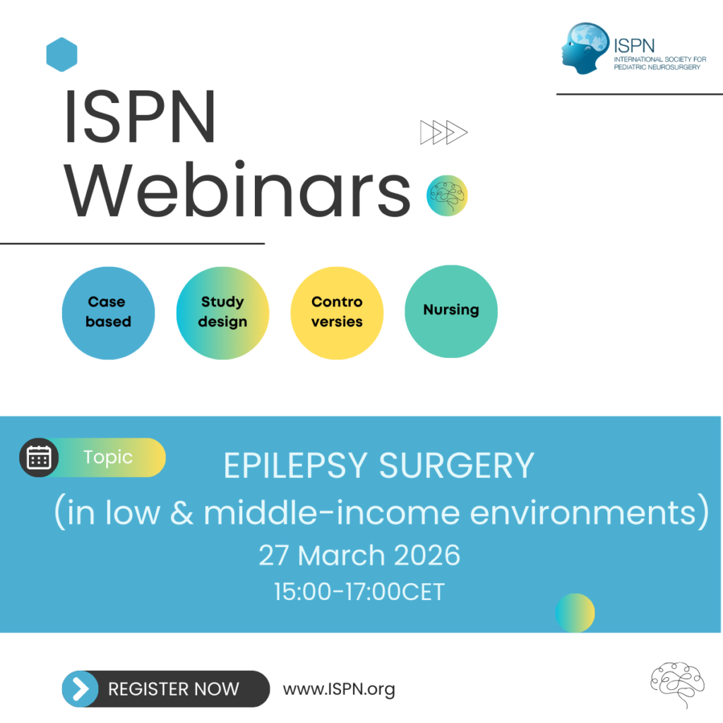 27 March 2026 ISPN Webinar: Epilepsy surgery in low and middle-income environments