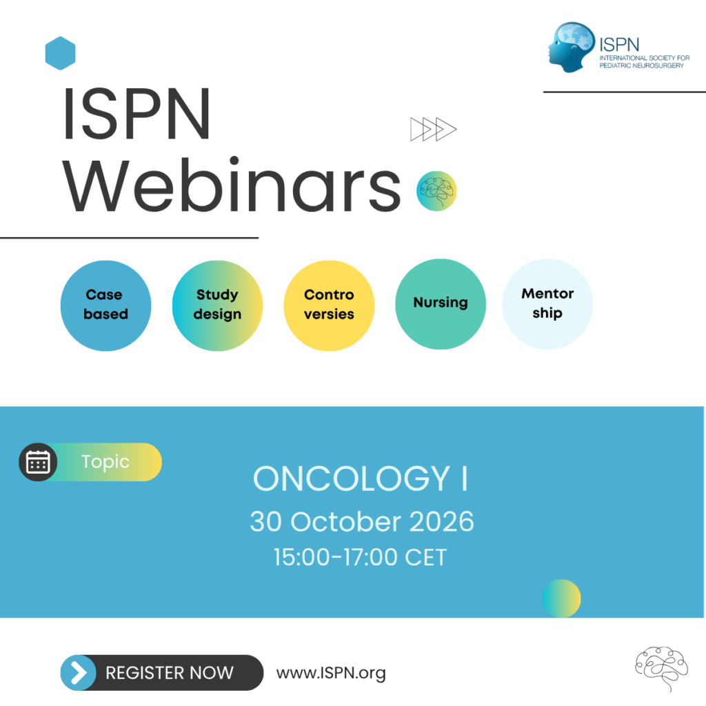 Join our 30 October webinar on “Difficult challenges in pediatric neurooncology”